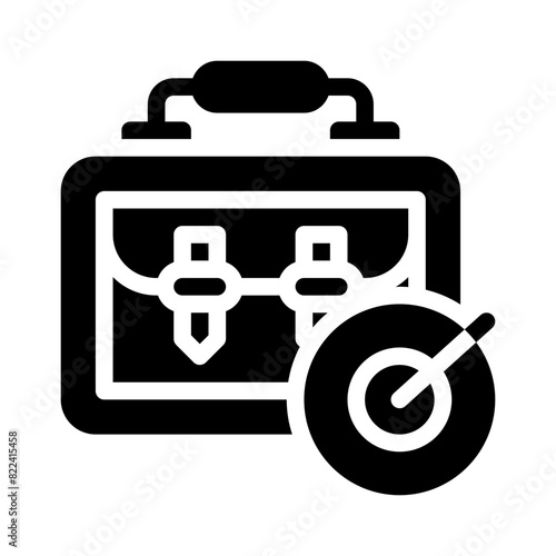 statement glyph icon