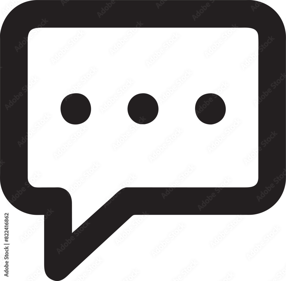 Fototapeta premium speech bubble, icon