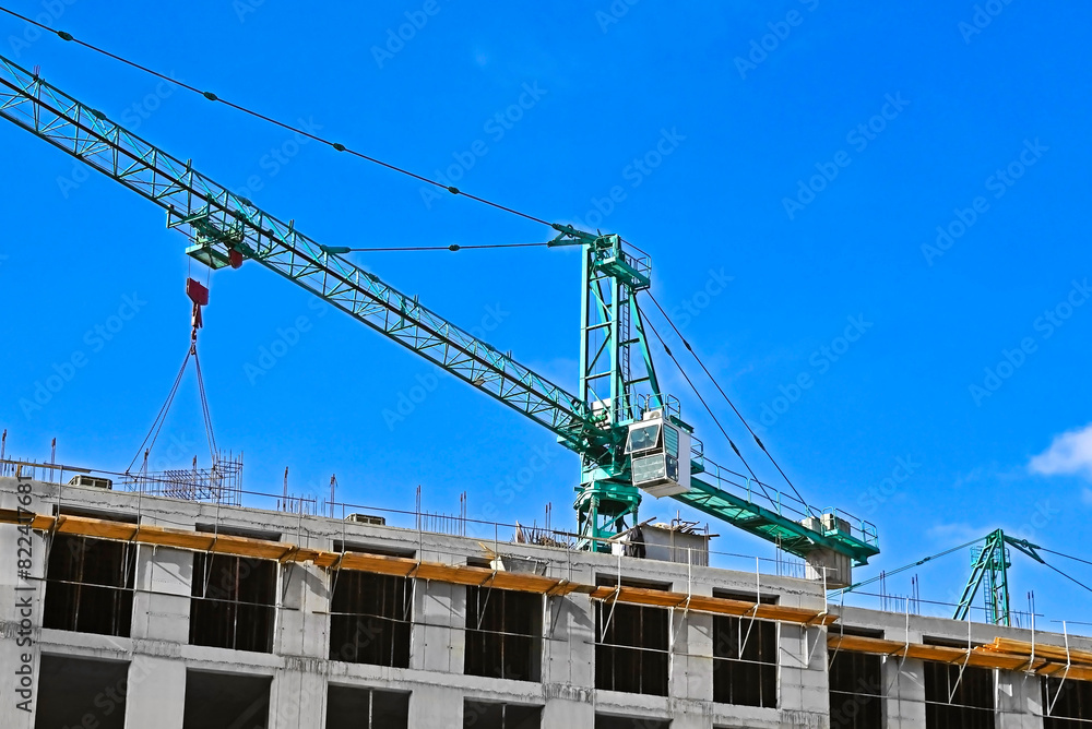 Building construction site