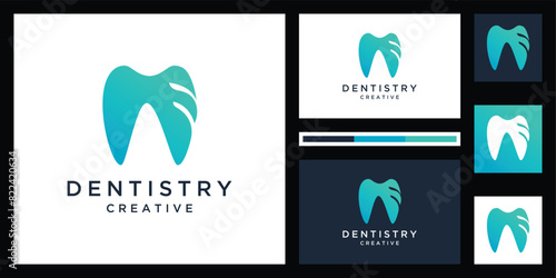 Dentistry clinic logo design	inspiration