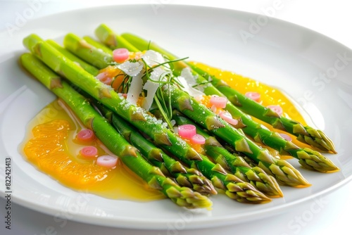Savory Asparagus Spears with Zesty Orange Sauce