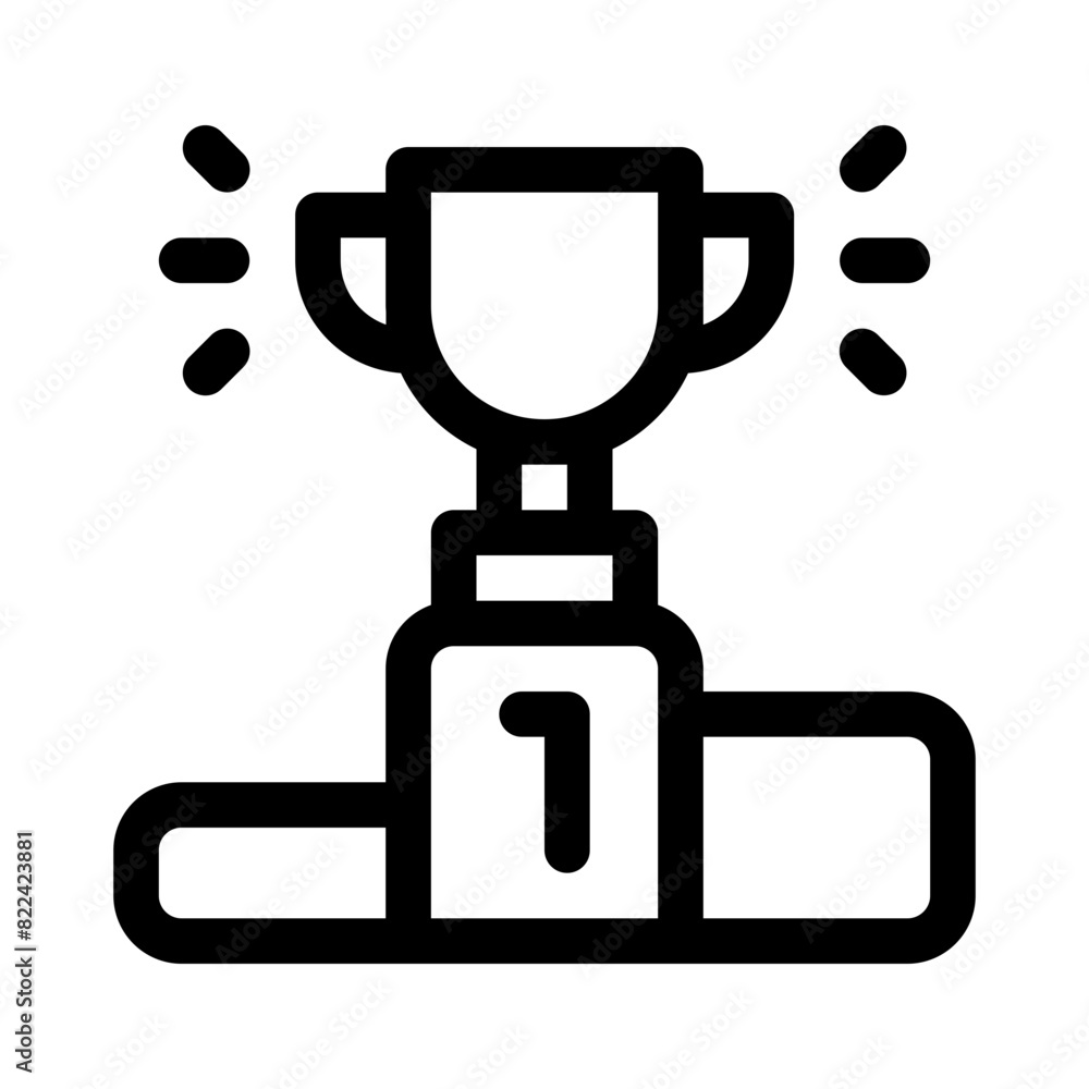 winner line icon winner line icon