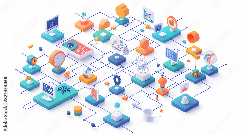 Glossy Research Web Concept: Interconnected Innovation in 3D Flat Icon Digital Art Cartoon Showing Innovative Technology for Research Glossy Research Web Concept: Interconnected Innovation in 3D Flat Icon Digital Art Cartoon Showing Innovative Technology for Research