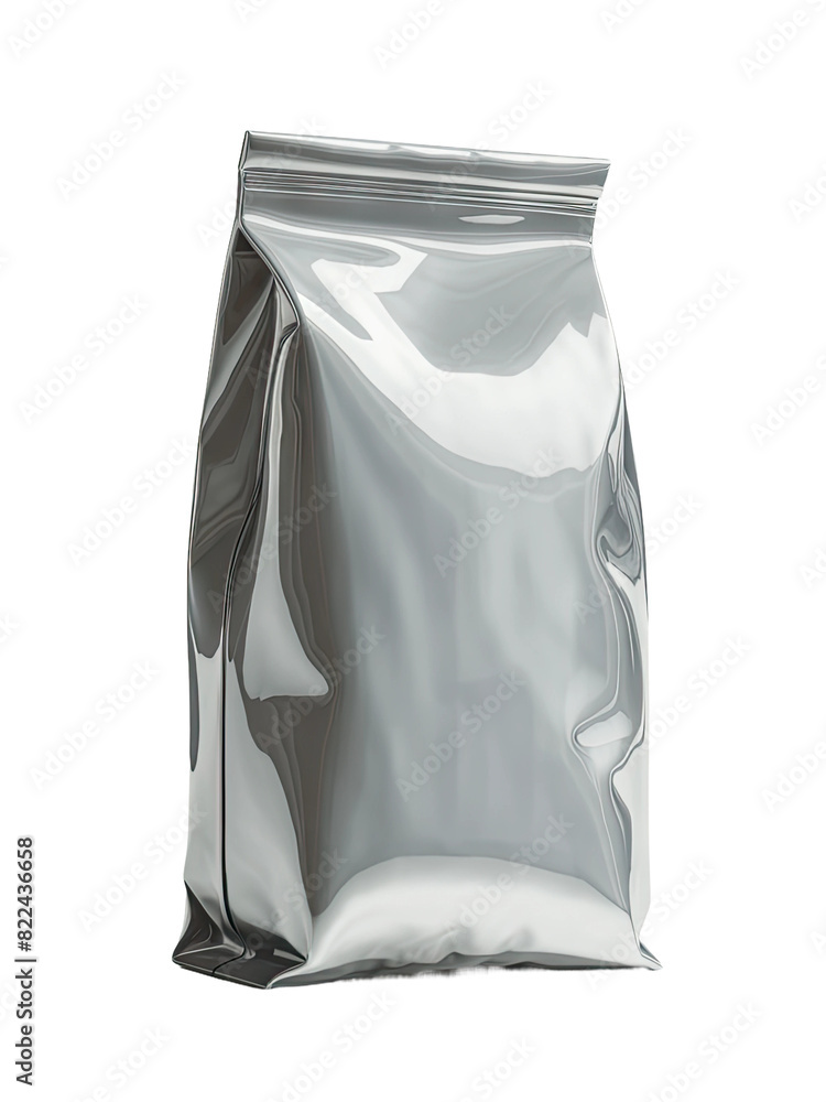 isolated png food bag mockup, GENERATIVE AI isolated png food bag mockup, GENERATIVE AI