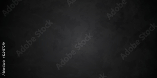 Abstract concrete black stone wall. Distressed Rough Black cracked wall slate texture wall grunge backdrop rough background. Black grunge abstract background. Dark black backdrop cement floor concrete photo