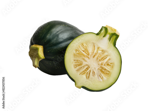 isolated png squash vegetabele, GENERATIVE AI photo