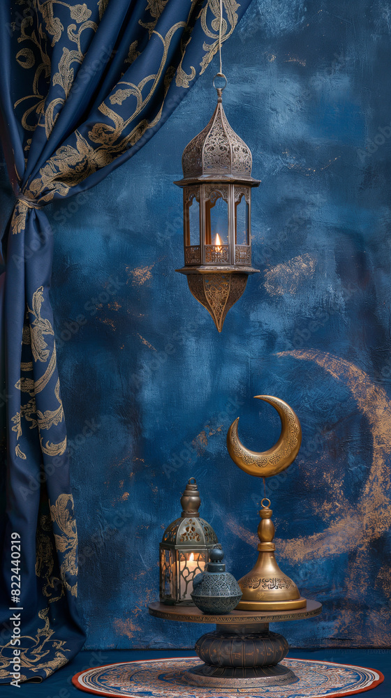 Fototapeta premium Ramdan Lantern Background