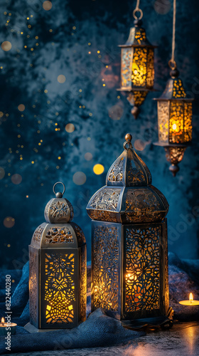 Ramdan Lantern Background