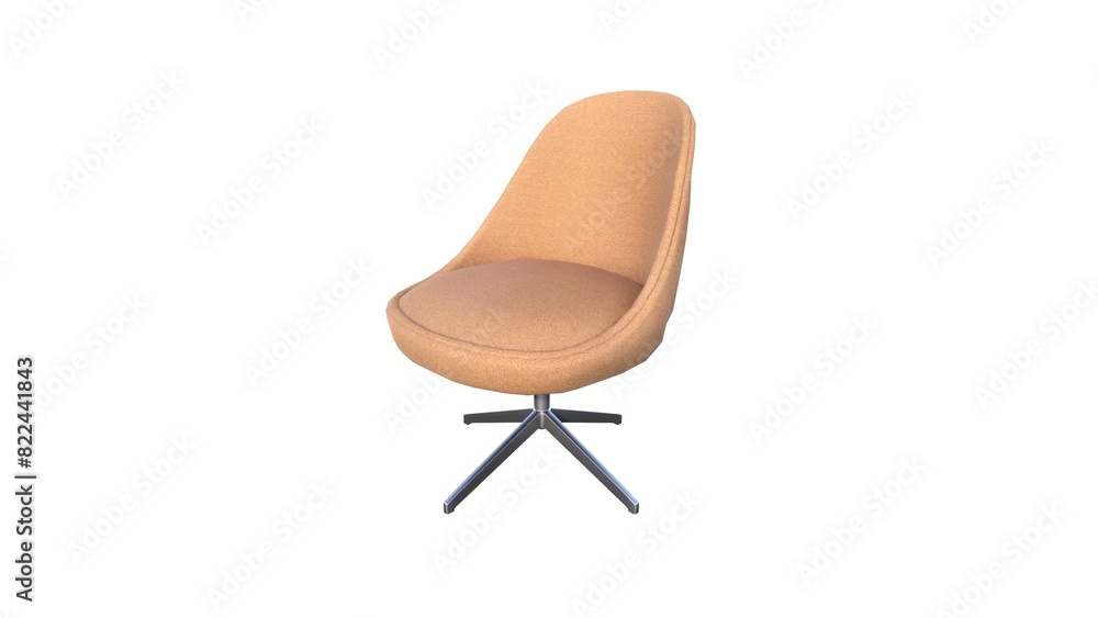 Illustration of chair design with modern and elegant style, using wood and iron materials, suitable for filling the interior of the house Illustration of chair design with modern and elegant style, using wood and iron materials, suitable for filling the interior of the house