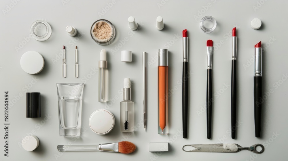 Key ingredients used in the manufacture of lipsticks, such as waxes, oils, pigments and fragrances. generative ai Key ingredients used in the manufacture of lipsticks, such as waxes, oils, pigments and fragrances. generative ai