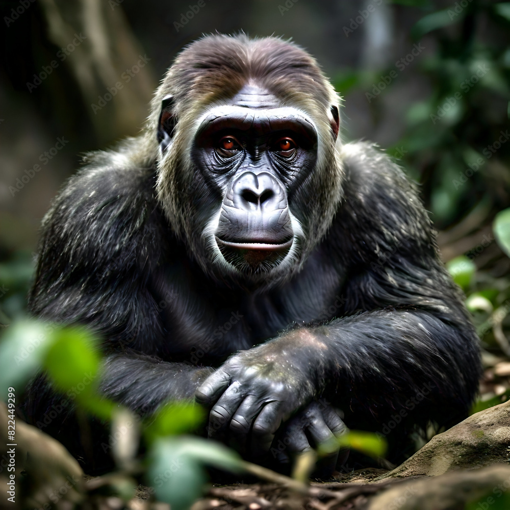 Gorilla in the Jungle Gorilla in the Jungle