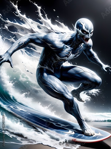 Silver Surfer - Verse - Paralel Universe SuperHeroes 68 © ProfAI