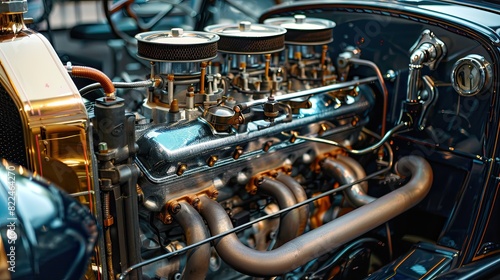The engine roared as the piston moved up and down within the cylinder, fueled by oil to keep the gears working smoothly in the car.