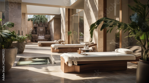 Seamlessly tell a narrative through a guest s spa journey  capturing arrivals