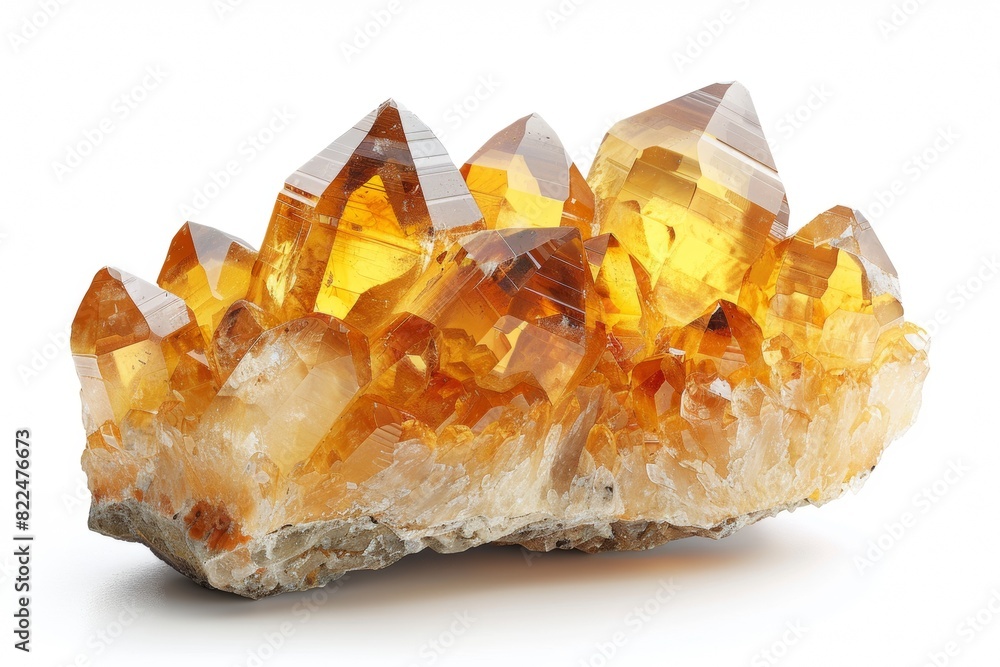 mineral stone isolated on white background mineral stone isolated on white background