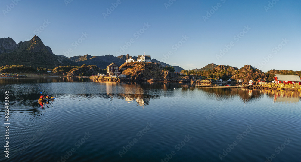 Les îles Lofoten, beautés naturelles de la Norvège. Les îles Lofoten, beautés naturelles de la Norvège.