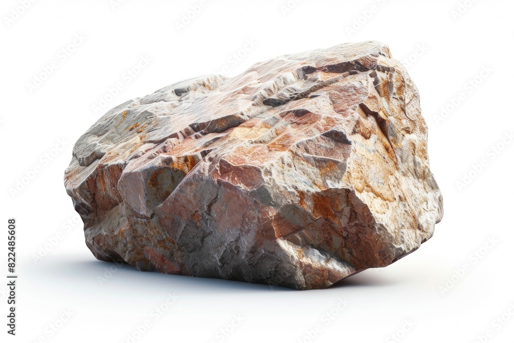 mineral stone isolated on white background mineral stone isolated on white background