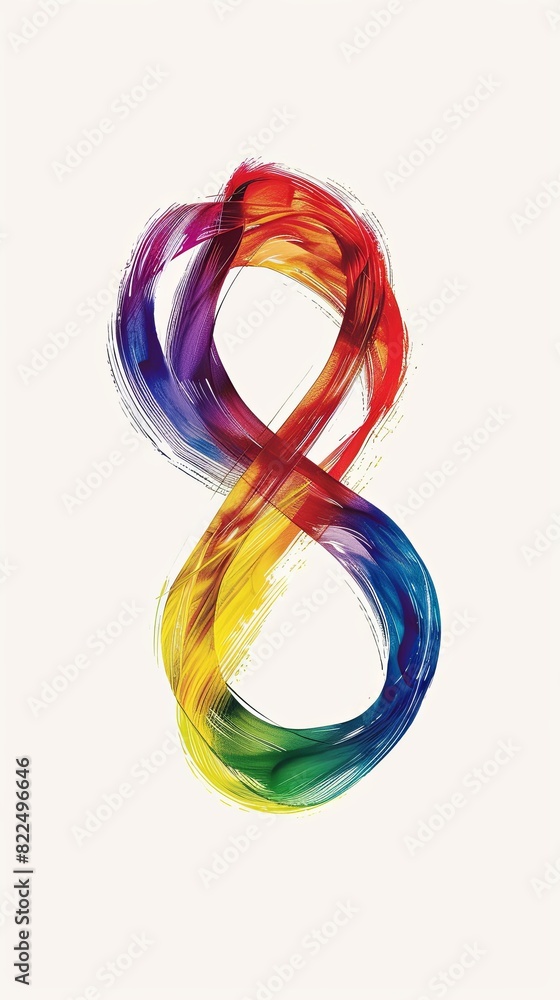 Rainbow-Colored Equality Symbol Rainbow-Colored Equality Symbol