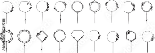 wedding cake topper svg, birthday topper svg, flower wreath frame svg, wreath cake topper svg, cake topper laser cut, circle frame svg, png
