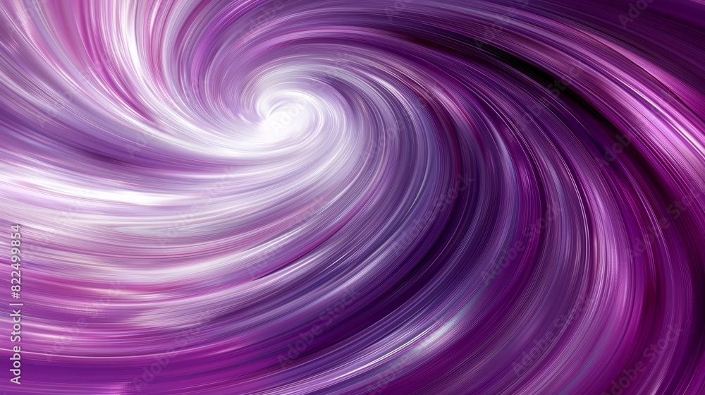 Obraz premium A background with an abstract purple and white spiral design, appearing at the top and bottom halves No mention of repeated design in the bottom half