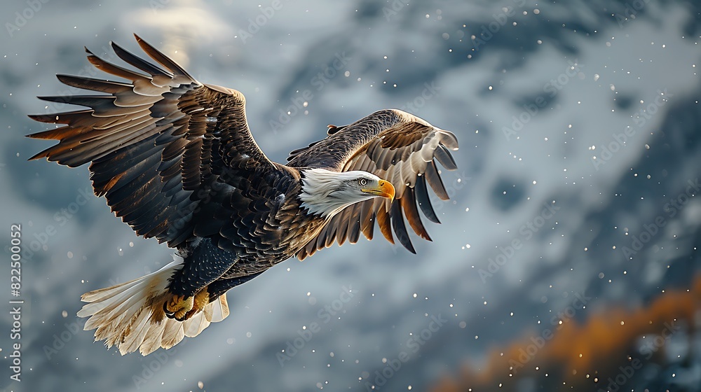 Fototapeta premium Eagle on the sky 