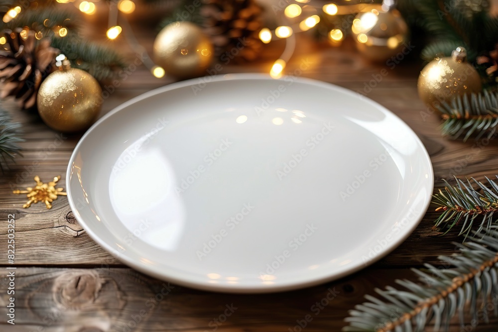 Festive Christmas Plate Festive Christmas Plate