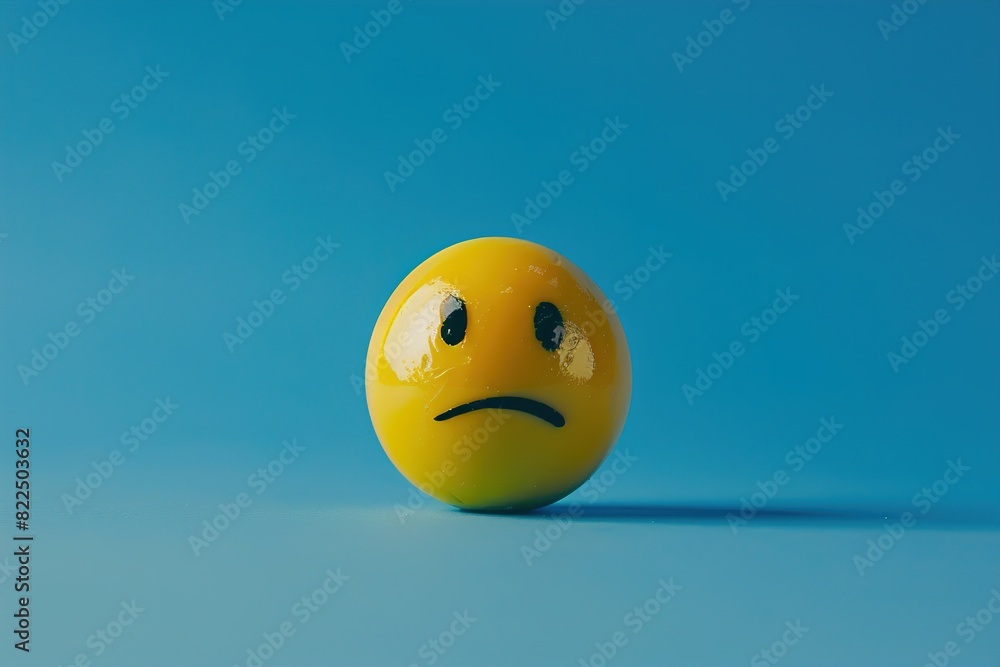 Fototapeta premium Sad Yellow Egg