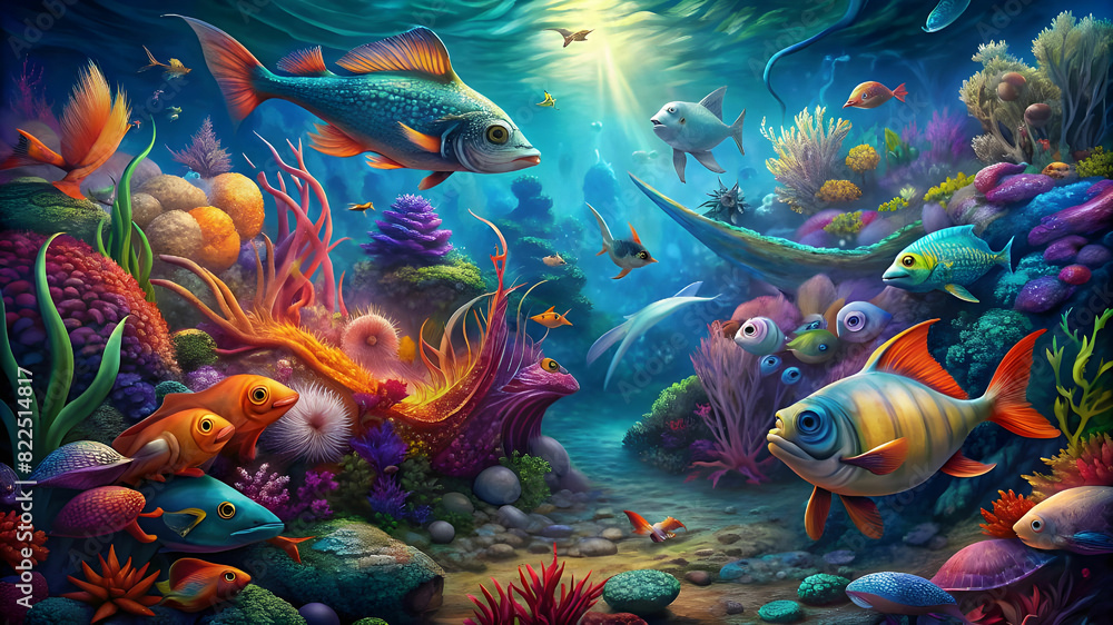 versatile multi color fishing in deep sea versatile multi color fishing in deep sea