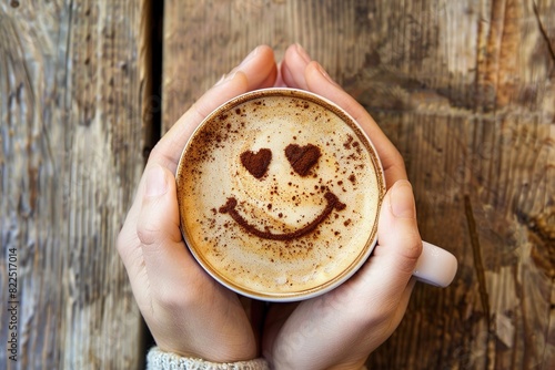 Smiley Face Coffee Cup