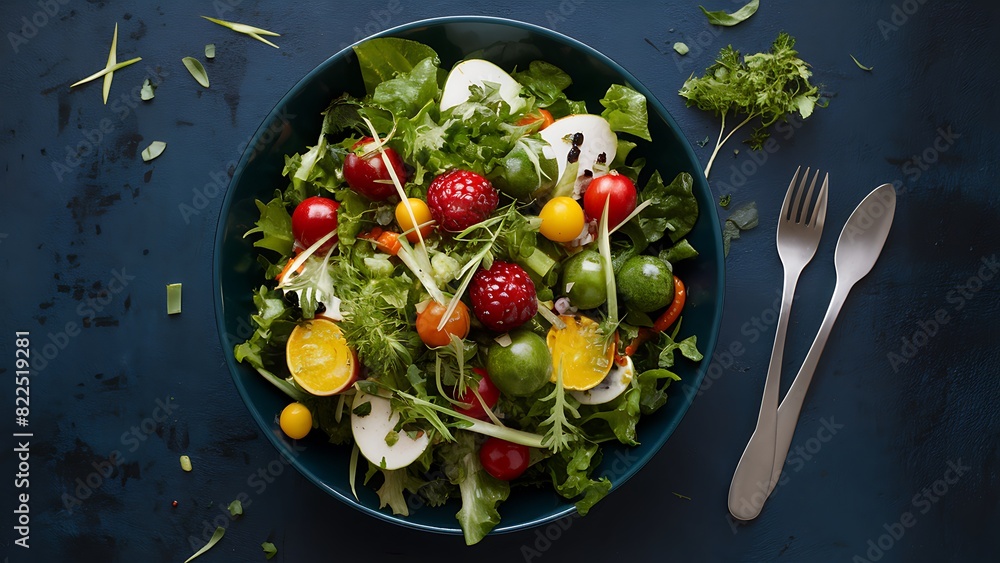 Salad tomatoes, cucumber, red onions and lettuce leaves. Salad tomatoes, cucumber, red onions and lettuce leaves.