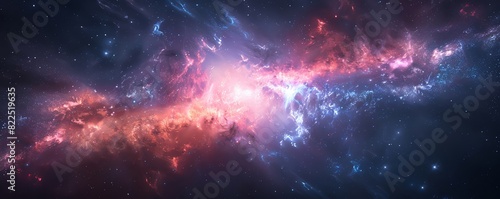 Computergenerated image of a galaxy3