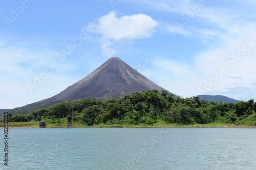 Vistas del volcán Fortuna en Alajuela Costa Rica.
