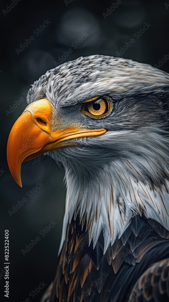 Obraz premium American Bald Eagle in nature