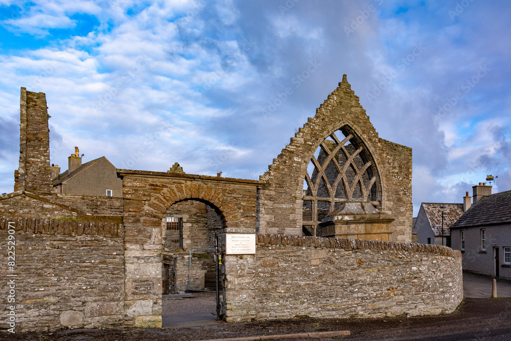 Old St Peter’s Church ruins in Thurso, Scotland Old St Peter’s Church ruins in Thurso, Scotland