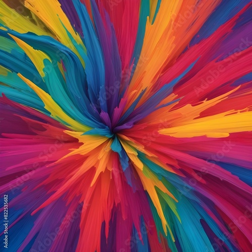 Wallpaper Mural abstract colorful background Torontodigital.ca