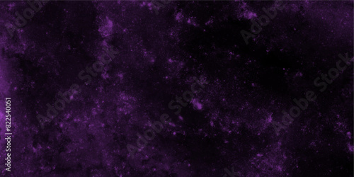 Abstract blue purple background texture. Purple nebula space text and space overlays background. Cosmic neon light blue watercolor Paper textured aquarelle deep black canvas. Space background Fantasy.