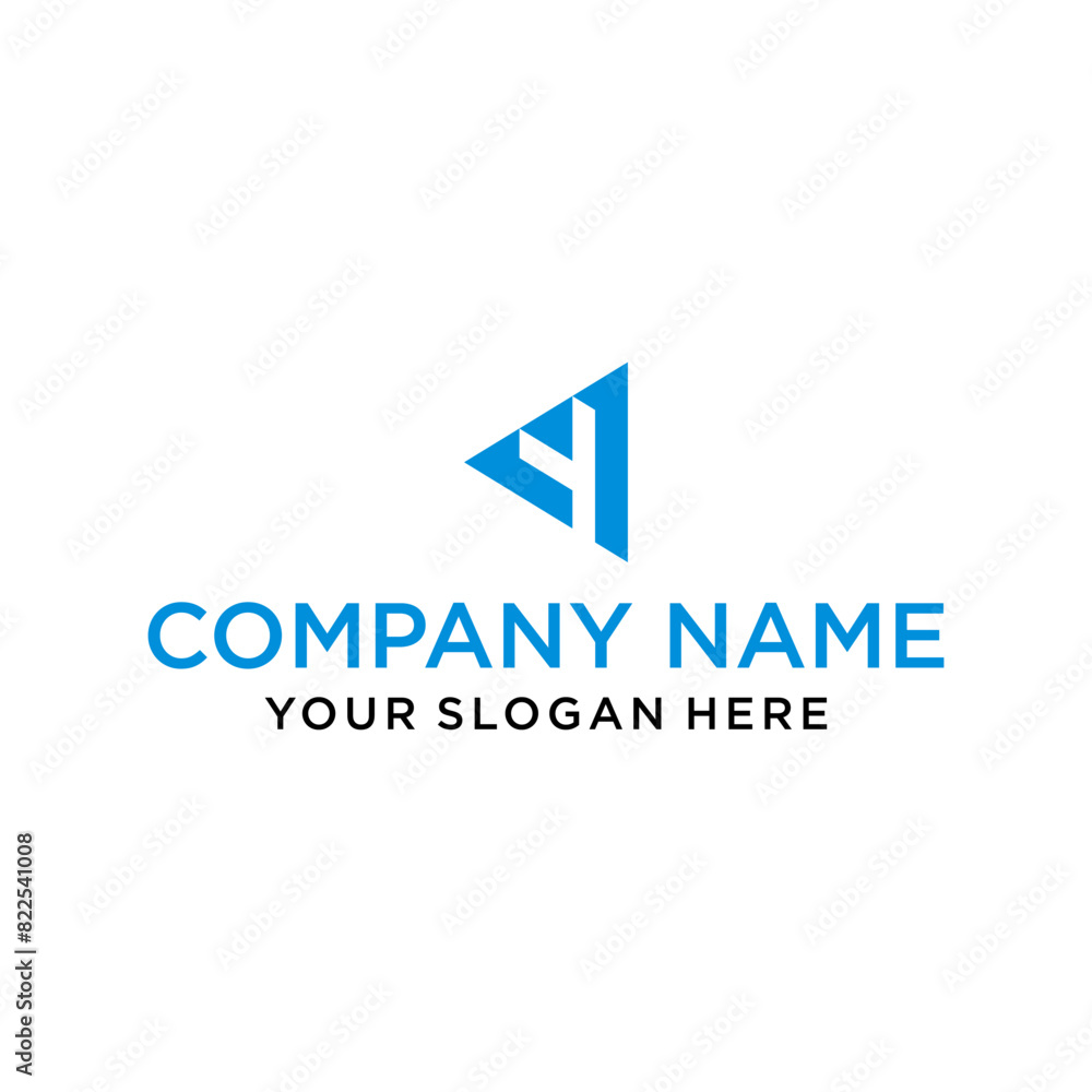 the creative design lines the Y triangle shape and the triangle logo with the letter design for corporate identity. the creative design lines the Y triangle shape and the triangle logo with the letter design for corporate identity.