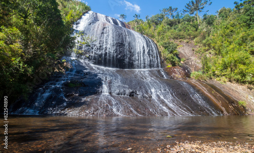 Urubici - paisagem da cascata véu de noiva  Santa Catarina Brasil 