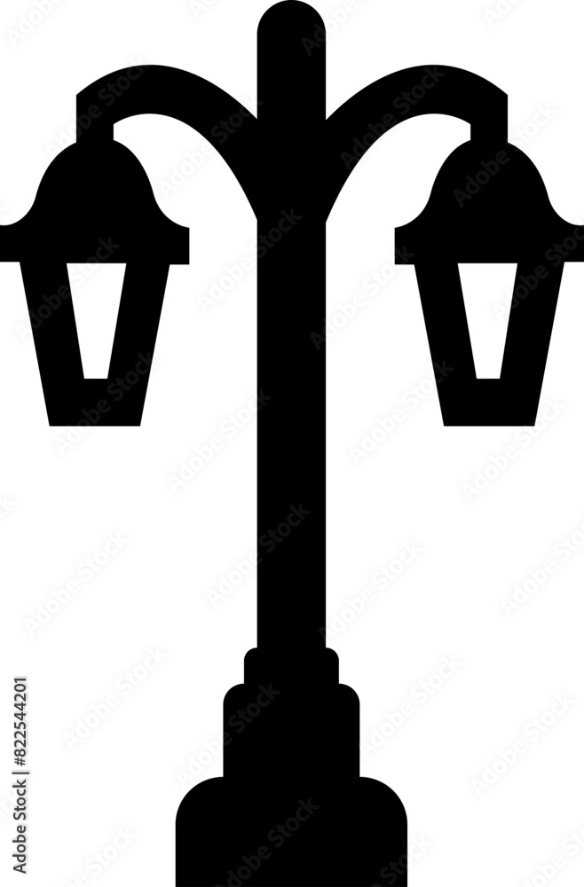 street light lamps and spotlights flat icon. Old and modern street lamp black silhouette city vintage glowing in darkness road in dusk vector isolated on transparent background street light lamps and spotlights flat icon. Old and modern street lamp black silhouette city vintage glowing in darkness road in dusk vector isolated on transparent background