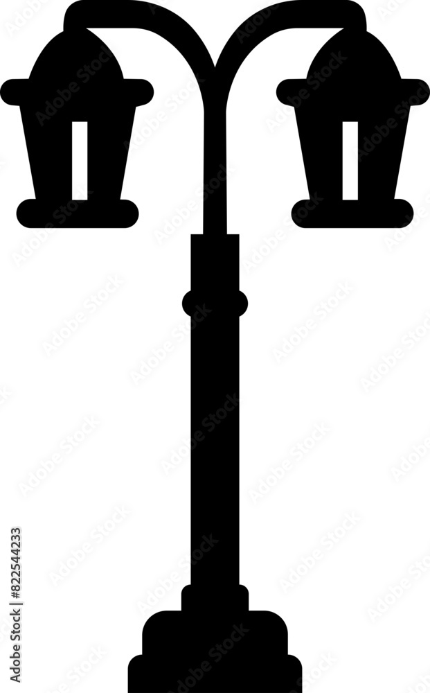 street light lamps and spotlights flat icon. Old and modern street lamp black silhouette city vintage glowing in darkness road in dusk vector isolated on transparent background street light lamps and spotlights flat icon. Old and modern street lamp black silhouette city vintage glowing in darkness road in dusk vector isolated on transparent background