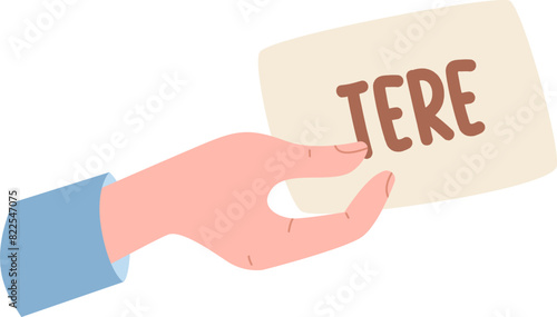 Hand Holding Tere Banner
