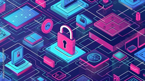 An infographic illustrating the transformation of cybersecurity practices, highlighting the shift from basic passwords to advanced multi-factor authentication