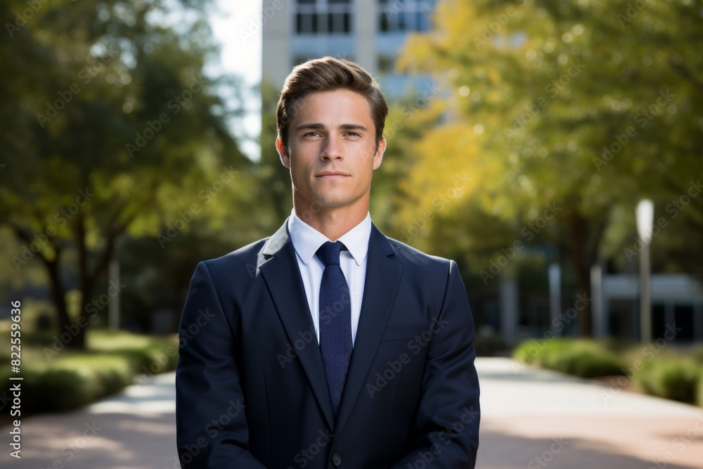 Aspiring Legal Mind Ready for Challenge Outside a Renowned Law Firm's Headquarters Aspiring Legal Mind Ready for Challenge Outside a Renowned Law Firm's Headquarters