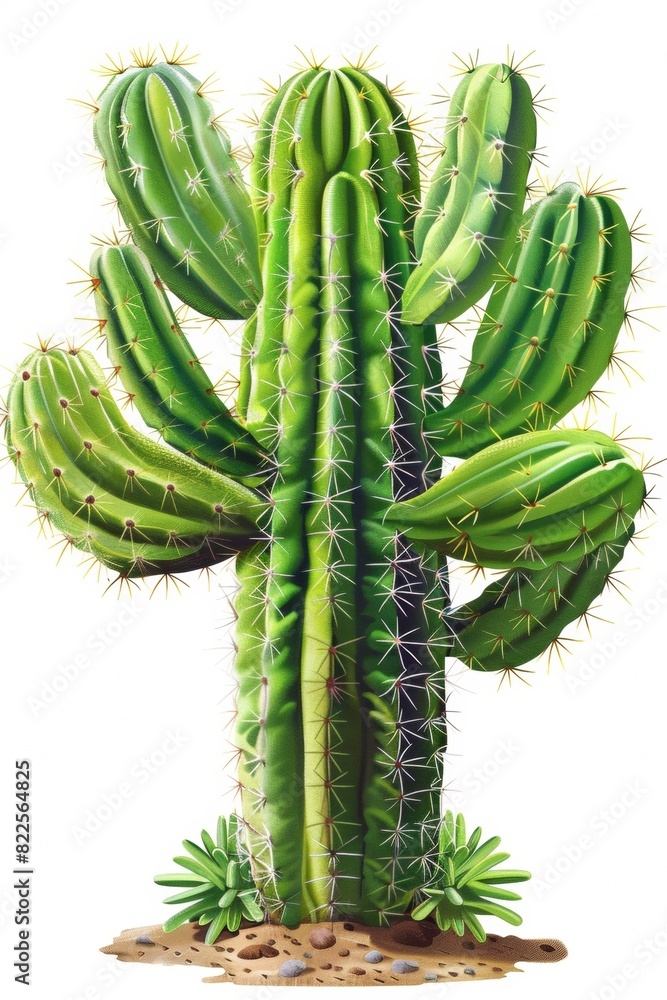 cactus isolated on white cactus isolated on white