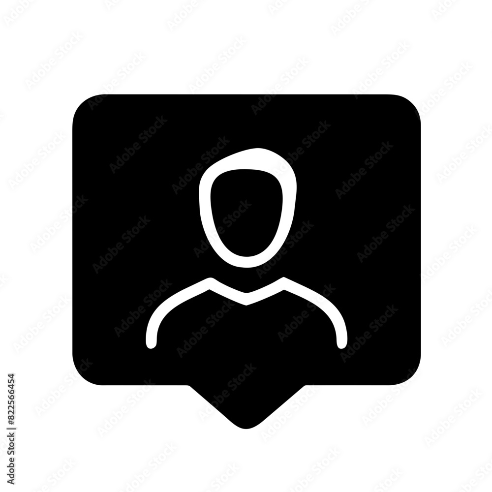 Anonymous Male User Profile Picture Vector Icon in Black and White Anonymous Male User Profile Picture Vector Icon in Black and White