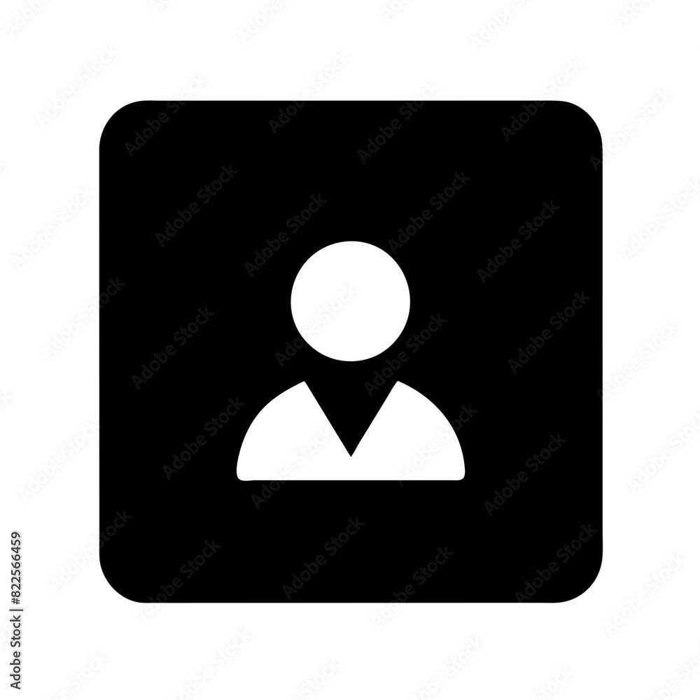 Anonymous Male User Profile Picture Icon in Black and White Vector Illustration Anonymous Male User Profile Picture Icon in Black and White Vector Illustration
