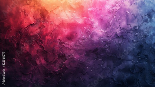 Abstract color gradient banner with grainy texture background pink purple yellow noise texture blurred colors poster backdrop header design