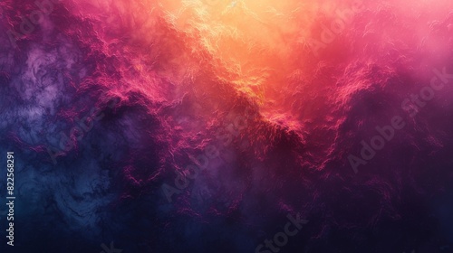 Color gradient banner grainy texture background blurred colors poster backdrop header design pink purple yellow