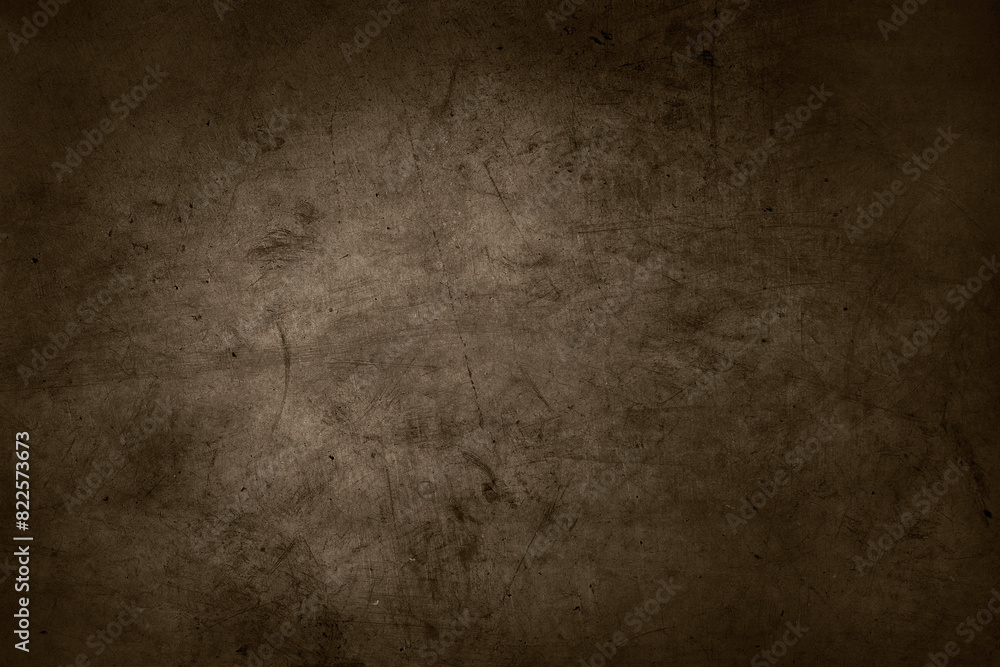 Fototapeta premium Brown textured concrete wall grunge background