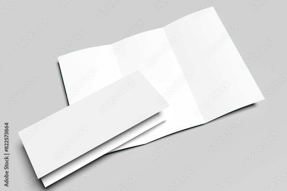 Trifold White Brochure